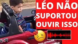 😭LÉO AO OUVIR A MÃE TEM REAÇÃO QUE NINGUÉM IMAGINAVA, É DE CHORAR😭