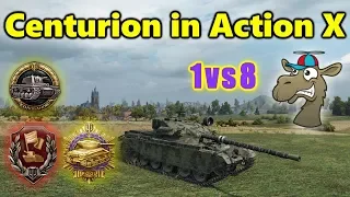 World of Tanks - Centurion Action X - 11K Damage 10 Kills - 1vs8 - The Luckiest Player?
