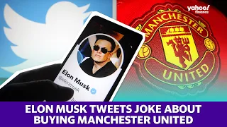 Elon Musk tweets joke, stock in Manchester United goes up