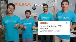 Meet the finalists of the KUKA Innovation Award 2023 – the winning Team JARVIS