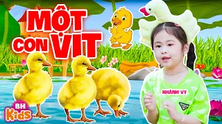 Một Con Vịt Xòe Ra 2 Cái Cánh - Bé Khánh Vy | Nhạc Thiếu Nhi Con Vịt Vui Nhộn Hay Nhất, MV 4K