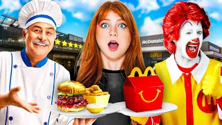 I Hired a Professional Chef to make Fast Food GOURMET! 🍟🍔