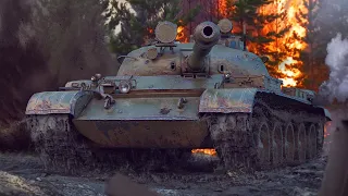 Т-62 средний танк с гладкоствольной пушкой. история оружия