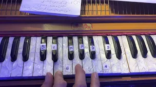 Roz o shabam Alam/روز و‌شبم علم@AhmadZahirChannel /harmonium tutorial