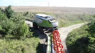 Żniwa 2013 potęgowo 4x claas lexion 600 600 580 580 woj.pomorskie