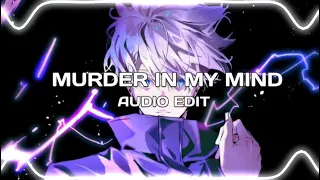 murder in my mind kordhell || edit audio (slowed + reverb)