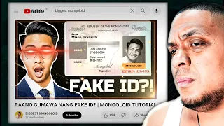 SAGOT KAY PRANKLIN MONGIANO (GUMAGAWA NG PEKENG ID?)