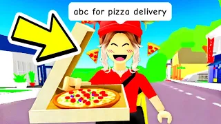 I Became a PIZZA DELIVERY GIRL in Brookhaven!🤣
