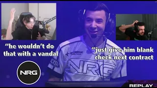 SEN Tarik and TenZ thoughts about NRG Crashies as a PRO Player...