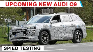 Audi Q9 Spied Testing | Launch Details, Exterior, Price  & Engine Options