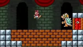 Super Mario Advance 4: Super Mario Bros. 3 - Mundo 8, Castillo de Bowser (¡El duelo final!) -