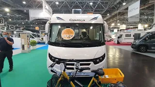 80k Chausson motorhome with unusual layout. 7020 Titanium Premium