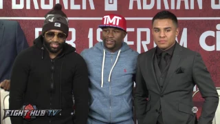 Adrien Broner vs. Adrian Granados Full Face Off Video