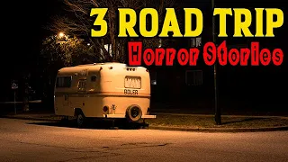 3 Road Trip Horror Stories (With Rain Sounds)