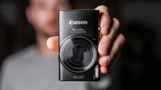 $200 Point and Shoot Vlog Camera! | Canon Powershot ELPH 360 HS Review and Video Test (2021)