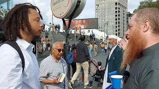 How Can You Possibly Leave Christianity For Islam! Yusuf And Visitor Speakers Corner Sam Dawah