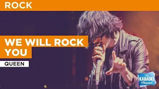 We Will Rock You : Queen | Karaoke with Lyrics