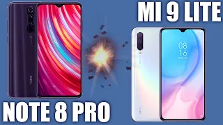 Xiaomi Mi 9 Lite vs Xiaomi Redmi Note 8 Pro 🧨