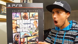 Grand Theft Auto 5 Collectors Edition Unboxing #TBT