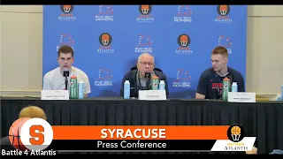 Battle 4 Atlantis Press Conference