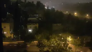 Heavy Rain in Israel🇮🇱, Jerusalem 1st November 2020