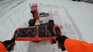 Handling My Snow With The Ariens Alpine Professional 28" & The Neighbor Was Nice Enough To Help Out