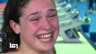 §.201/sport/** TG1 28/07/2019 MONDIALI DI NUOTO - Fantastica Benedetta