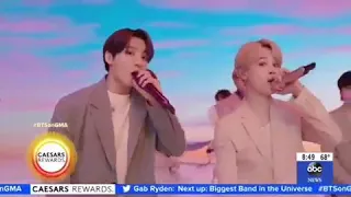 BTS 'Dynamite' 2021 performance GMA summer concert