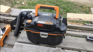 Аккумуляторный пылесос WORX WX031. На что годится?