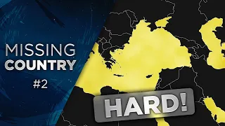 Guess the Missing Country from a Map #2 - Hard!
