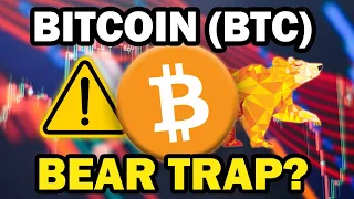 BITCOIN BTC BEAR TRAP?? BTC PRICE PREDICTION ANALYSIS | BITCOIN NEWS TODAY