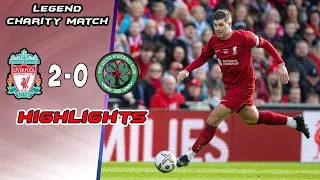 Liverpool Legend - Celtic Legend 2:0 - All Goals & Highlights | Mark Gonzales Super Goal