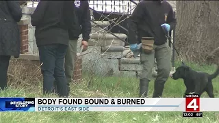 Body found bound and burned