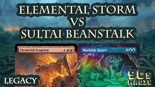 Dragon Elemental Storm vs Sultai Beanstalk [MTG Legacy]