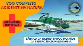 [MSFS 2020] VOO COMPLETO - ACIDENTE GRAVE NA FÁBRICA DA NATURA