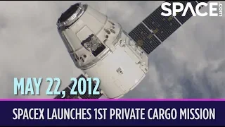 OTD in Space – May 22: SpaceX Launches 1st Private Cargo Mission to the International Space Station