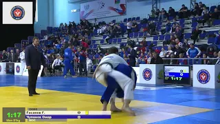 81 kg Гасанов Г Чупанов О 06 03 2020 Т2 Первенство России по дзюдо до 23 лет, ТЮМЕНЬ