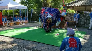 那智勝浦下里秋祭り2019～獅子舞・扇の舞～