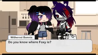 [Fuck this shit im out meme ft. W. Bonnie, W. Foxy, and Mangle(My OC)]