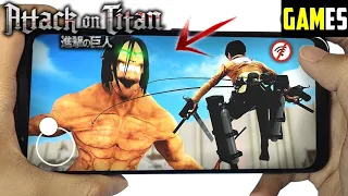 Top 15 Attack on Titan Games for Android with Download Links