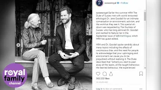 The Duke of Sussex Gives Candid Interview to British Vogue