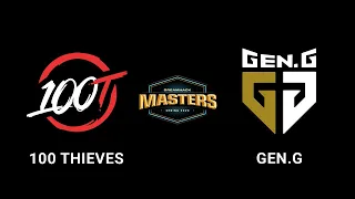 100 Thieves vs Gen.G - Train - Group B - North America - DreamHack Masters Spring 2020