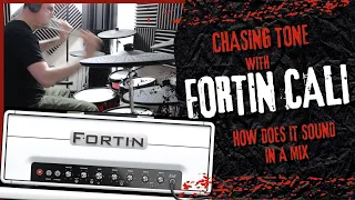 FORTIN CALI amp sim in a full mix (ALESIS STRIKE PRO + SSD 5 in REAPER)