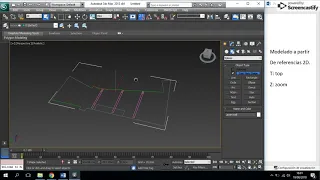 01 Modelado 3d a partir de lineas de referencias 2D (3D max)