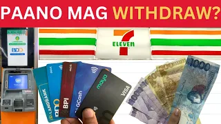 How do I withdraw money from GCash 7/11?  (2023)#7eleven