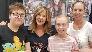 Meeting Linda Blair at Frank & Son Collectible Show