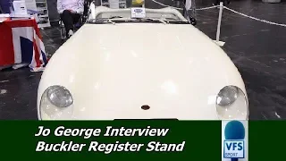 Jo George Interview | Buckler Register Stand | Classic & Restoration Show 2019