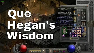 Diablo II: Resurrected - Looting Que Hegan's Wisdom from Pindleskin - D2R / Diablo 2 Resurrected