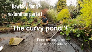 Hawkley pond restoration: “The curvy pond!”