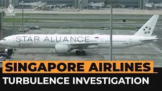 Passengers describe turbulence chaos on Singapore Airlines flight